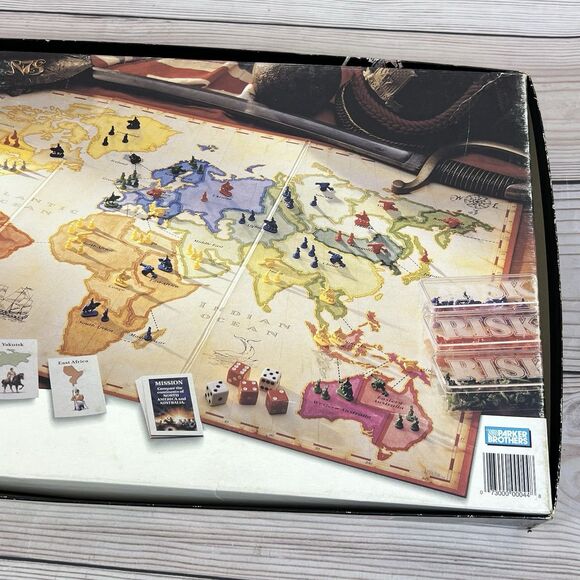VTG Risk Board Game 1993 by Parker Brothers World Conquest Game - 98% Complete - Picture 14 of 16